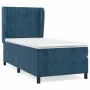 Boxspringbett mit dunkelblauer Samtmatratze 90x200 cm von vidaXL, Betten und Lattenroste - Ref: Foro24-3129313, Preis: 375,60...