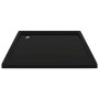 Plato de ducha cuadrado de ABS negro 90x90 cm