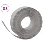 Gartenkanten 3 Stk. Polyethylen grau 10 m 15 cm von vidaXL, Garteneinfassung und Einfassung - Ref: Foro24-3155441, Preis: 81,...