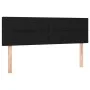 Box spring bed with black fabric mattress 140x190 cm by vidaXL, Beds and slatted bases - Ref: Foro24-3129707, Price: 450,28 €...