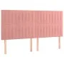 Box spring bed with pink velvet mattress 180x200 cm by vidaXL, Beds and slatted bases - Ref: Foro24-3129350, Price: 560,07 €,...
