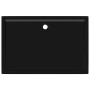 Plato de ducha rectangular negro ABS 80x120 cm