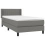 Boxspringbett mit dunkelgrauer Stoffmatratze 90x200 cm von vidaXL, Betten und Lattenroste - Ref: Foro24-3129842, Preis: 306,7...
