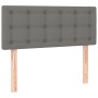 Boxspringbett mit dunkelgrauer Stoffmatratze 90x190 cm von vidaXL, Betten und Lattenroste - Ref: Foro24-3129994, Preis: 319,3...