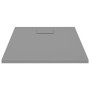 Plato de ducha SMC gris 90x70 cm