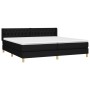 Boxspringbett mit schwarzer Stoffmatratze 200x200 cm von vidaXL, Betten und Lattenroste - Ref: Foro24-3130539, Preis: 595,59 ...