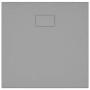 Plato de ducha SMC gris 90x80 cm