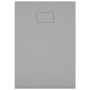 Plato de ducha SMC gris 100x70 cm