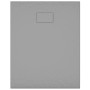 Plato de ducha SMC gris 100x80 cm