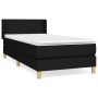 Boxspringbett mit schwarzer Stoffmatratze 80x200 cm von vidaXL, Betten und Lattenroste - Ref: Foro24-3130067, Preis: 273,65 €...
