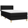 Boxspringbett mit schwarzer Stoffmatratze 80x200 cm von vidaXL, Betten und Lattenroste - Ref: Foro24-3130067, Preis: 273,65 €...