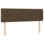 Box spring bed with dark brown fabric mattress 140x190 cm by vidaXL, Beds and slatted bases - Ref: Foro24-3129948, Price: 438...