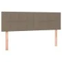 Box spring bed with taupe gray fabric mattress 140x200 cm by vidaXL, Beds and slatted bases - Ref: Foro24-3130277, Price: 429...