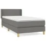 Box spring bed with dark gray fabric mattress 80x200 cm by vidaXL, Beds and slatted bases - Ref: Foro24-3130066, Price: 293,3...