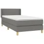Box spring bed with dark gray fabric mattress 80x200 cm by vidaXL, Beds and slatted bases - Ref: Foro24-3130066, Price: 293,3...