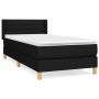 Boxspringbett mit schwarzer Stoffmatratze 80x200 cm von vidaXL, Betten und Lattenroste - Ref: Foro24-3130307, Preis: 286,18 €...