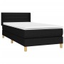 Boxspringbett mit schwarzer Stoffmatratze 80x200 cm von vidaXL, Betten und Lattenroste - Ref: Foro24-3130307, Preis: 286,18 €...