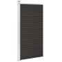 Panel de valla WPC gris 95x186 cm