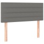 Box spring bed with dark gray fabric mattress 90x190 cm by vidaXL, Beds and slatted bases - Ref: Foro24-3130314, Price: 329,9...