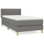 Box spring bed with dark gray fabric mattress 80x200 cm by vidaXL, Beds and slatted bases - Ref: Foro24-3130466, Price: 296,9...