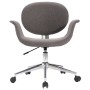 Drehbarer Bürostuhl aus grauem Stoff von vidaXL, Bürostühle - Ref: Foro24-3054828, Preis: 145,68 €, Rabatt: %