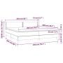 Boxspringbett mit weißer Kunstledermatratze 200x200 cm von vidaXL, Betten und Lattenroste - Ref: Foro24-3130740, Preis: 591,2...