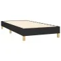 Box spring bed with black fabric mattress 90x200 cm by vidaXL, Beds and slatted bases - Ref: Foro24-3130483, Price: 297,79 €,...