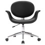 Drehbare Esszimmerstühle 4 Einheiten aus schwarzem Kunstleder von vidaXL, Essstühle - Ref: Foro24-3054855, Preis: 468,43 €, R...