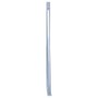 Soportes para postes de valla 2 unidades acero galvanizado