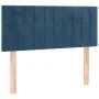 Box spring bed with dark blue velvet mattress 80x200 cm by vidaXL, Beds and slatted bases - Ref: Foro24-3131049, Price: 273,0...