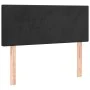 Box spring bed with black velvet mattress 90x200 cm by vidaXL, Beds and slatted bases - Ref: Foro24-3130819, Price: 288,25 €,...