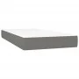 Box spring bed with dark gray fabric mattress 90x200 cm by vidaXL, Beds and slatted bases - Ref: Foro24-3129602, Price: 298,2...