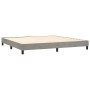 Boxspringbett mit hellgrauer Samtmatratze 200x200 cm von vidaXL, Betten und Lattenroste - Ref: Foro24-3131219, Preis: 551,74 ...