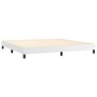 Boxspringbett mit weißer Kunstledermatratze 200x200 cm von vidaXL, Betten und Lattenroste - Ref: Foro24-3130680, Preis: 608,8...