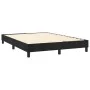 Boxspringbett mit schwarzer Samtmatratze 140x200 cm von vidaXL, Betten und Lattenroste - Ref: Foro24-3131143, Preis: 437,35 €...
