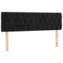 Boxspringbett mit schwarzer Samtmatratze 140x200 cm von vidaXL, Betten und Lattenroste - Ref: Foro24-3131143, Preis: 437,35 €...