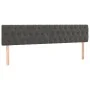 Cama box spring con colchón terciopelo gris oscuro 180x200 cm de vidaXL, Camas y somieres - Ref: Foro24-3131154, Precio: 514,...