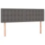 Box spring bed with gray synthetic leather mattress 140x190 cm by vidaXL, Beds and slatted bases - Ref: Foro24-3130779, Price...