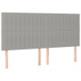 Boxspringbett mit hellgrauer Stoffmatratze 180x200 cm von vidaXL, Betten und Lattenroste - Ref: Foro24-3131609, Preis: 605,05...