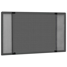 Mosquitera extensible de ventanas gris antracita (75-143)x50 cm Mosquitera extensible de ventanas gris antracita (75-143)x50 cm