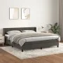 Boxspringbett mit dunkelgrauer Samtmatratze 180x200 cm von vidaXL, Betten und Lattenroste - Ref: Foro24-3131094, Preis: 507,2...