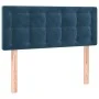 Box spring bed with dark blue velvet mattress 90x190 cm by vidaXL, Beds and slatted bases - Ref: Foro24-3131175, Price: 310,9...