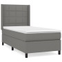 Boxspringbett mit dunkelgrauer Stoffmatratze 90x200 cm von vidaXL, Betten und Lattenroste - Ref: Foro24-3131402, Preis: 375,0...