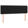 Box spring bed with black velvet mattress 140x190 cm by vidaXL, Beds and slatted bases - Ref: Foro24-3131137, Price: 460,76 €...