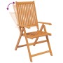 Garten-Essgruppe 9-teilig aus massivem Akazienholz von vidaXL, Gartensets - Ref: Foro24-3079640, Preis: 844,48 €, Rabatt: %