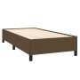 Boxspringbett mit dunkelbrauner Stoffmatratze 90x200 cm von vidaXL, Betten und Lattenroste - Ref: Foro24-3131404, Preis: 359,...