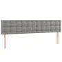 Box spring bed with light gray velvet mattress 180x200 cm by vidaXL, Beds and slatted bases - Ref: Foro24-3131213, Price: 518...