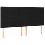 Box spring bed with black fabric mattress 180x200 cm by vidaXL, Beds and slatted bases - Ref: Foro24-3131451, Price: 614,37 €...