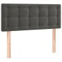 Box spring bed with dark gray velvet mattress 90x200 cm by vidaXL, Beds and slatted bases - Ref: Foro24-3131178, Price: 304,1...