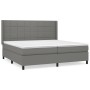 Boxspringbett mit dunkelgrauer Stoffmatratze 200x200 cm von vidaXL, Betten und Lattenroste - Ref: Foro24-3131458, Preis: 665,...